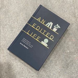 An Edited Life Hardback Book by Anna Newton